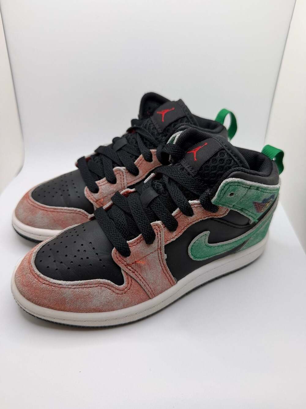 Air Jordan 1 Mid SE GS 'MJ's Playground' Kids Shoes FQ1292-003